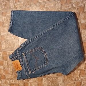 Vintage Levi's Classic Blue Denim Jeans Levi 550 Women's Size 16